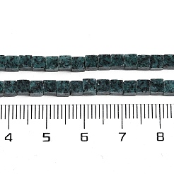 Gefärbte Naturperlen aus Sesam-Jaspis&nbsp;G-B129-A16-01