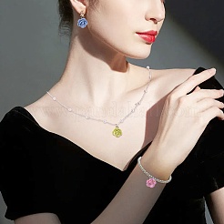 14 pendentif en corail synthétique bicolore&nbsp;PALLOY-FS00082