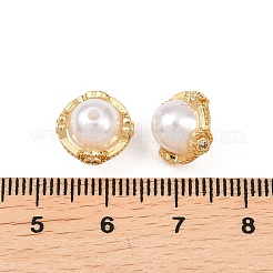 Perline zirconi micro pave  in ottone&nbsp;KK-C162-029G