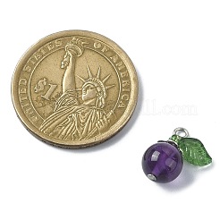 Natürliche Amethyst-Fruchtanhänger&nbsp;PALLOY-TA00077-04
