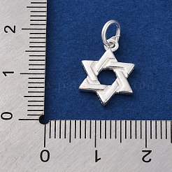 925 dije de estrella de David en plata de ley&nbsp;STER-G045-13S