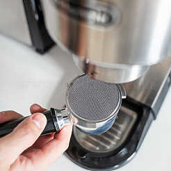 1 Stück Kaffeefilterhalter aus Holz mit 2 Schlitzen&nbsp;AJEW-DC0003-67