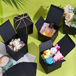 Scatole regalo portaoggetti in carta kraft&nbsp;CON-WH0110-016A