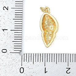 Cremagliera pendenti in ottone placcatura&nbsp;KK-P287-38B-G