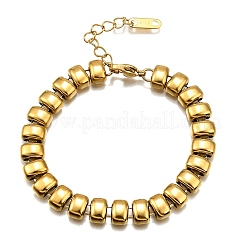 Braccialetti a catena rettangolare in acciaio inossidabile 304 per donna&nbsp;BJEW-R022-01G