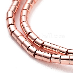 Perline di ematite non magnetici fili sintetici&nbsp;G-P545-M01-01D
