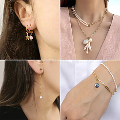 30 stücke 5 farben natürliche zucht süßwasser perle zwei seiten poliert charms&nbsp;PALLOY-YW00092