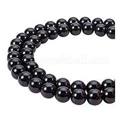 Natürlichen Obsidian Perlen Stränge&nbsp;G-PH0028-8mm-14