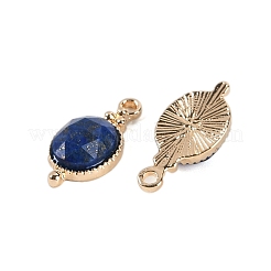 Natürliche Lapislazuli-Anhänger mit Facettenschliff&nbsp;KK-L218-003G-07