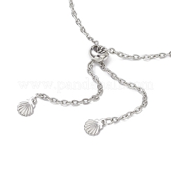 Bracelets à maillons et breloques tortue de mer&nbsp;BJEW-JB11702-02