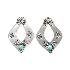 Legierung große Anhänger & Charms&nbsp;X-FIND-C026-09AS