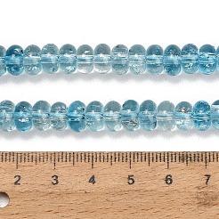 Colliers de perles de verre teintées imitant les pierres précieuses&nbsp;LS-GL-Z001-03A-12