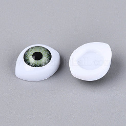 Artisanat globes oculaires de poupée en plastique&nbsp;DIY-WH0057-A02