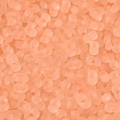 Perline di vetro trasparente satinato fgb&nbsp;SEED-N013-06A-04