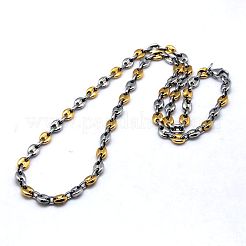 Modische 304 Edelstahl Schmucksets&nbsp;SJEW-I004-24B