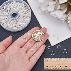 Messing Open Ringe springen&nbsp;KK-ME0003-07