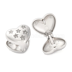 Orecchini a cerchio in acciaio inossidabile 304 con zirconi cubici trasparenti per donna&nbsp;EJEW-Z076-02P-05