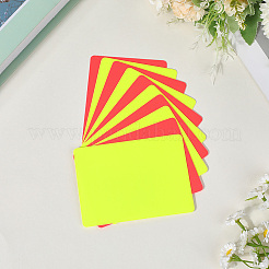 2 pz carta arbitro di calcio in plastica PVC&nbsp;AJEW-WH20121-16