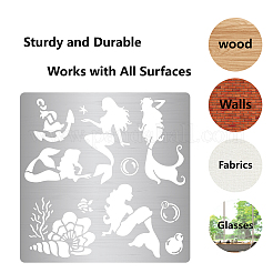 Stanzschablonen aus Edelstahl&nbsp;DIY-WH0238-132