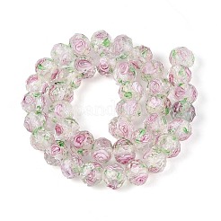 Brins de perles de lampwork lumineux faits à la main&nbsp;LAMP-N037-01G