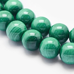 Natur Malachit Perlen Stränge&nbsp;G-O166-07A-12mm