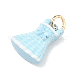 Pendentifs d'émail en laiton &nbsp;KK-CBA1122-01G-05