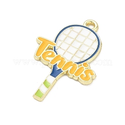 Pendentifs en alliage émaillé de tennis&nbsp;AL-CBA292F-02L-G
