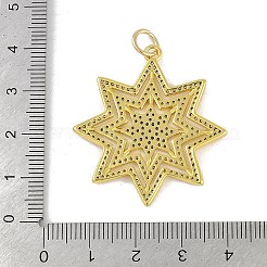 Ottone micro spianare pendenti zirconi&nbsp;KK-B114-19G