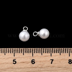 Abs Kunststoff-Perlenimitationen&nbsp;FIND-H052-01C-04P