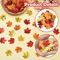 4 busta di coriandoli di plastica&nbsp;DIY-SC0031-51C