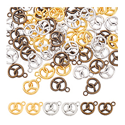 60 pz 3 colori pendenti in lega di zinco&nbsp;FIND-PH0028-71