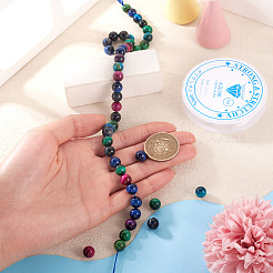 DIY-Set zur Herstellung von Armbändern/Halsketten aus natürlichen Tigerauge-Perlen&nbsp;DIY-TA0012-65