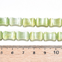Fili di perline di selenite naturale tinta&nbsp;G-T138-234E