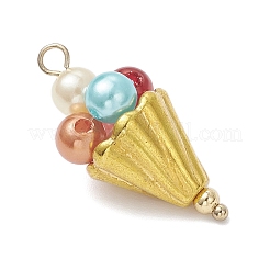 Pendentifs en acrylique et verre nacré&nbsp;PALLOY-TA00363