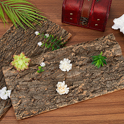 Decorazione di scorza di albero di legno&nbsp;AJEW-WH20064-07A