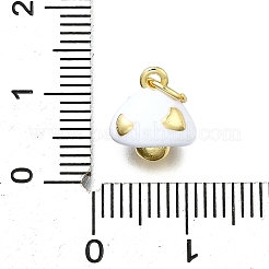 Breloques d'émail en laiton&nbsp;KK-K400-29G-01