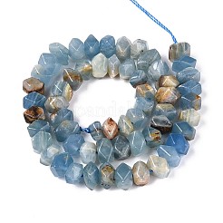 Natürliche blaue Calcit Perlen Stränge&nbsp;G-D091-A30