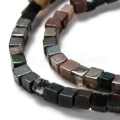 Natur Indien Achat Perlen Stränge&nbsp;G-F631-K12