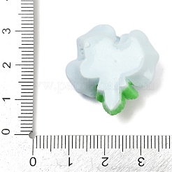 Undurchsichtige Blumen-Cabochons aus Harz&nbsp;LS-RESI-R463-02E