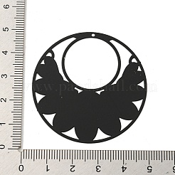 Anhänger aus 430er Edelstahl mit Sprühdruck&nbsp;STAS-P359-01G