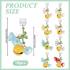 Bouchons anti-poussière mobiles en plastique 8 pièces&nbsp;HJEW-OC00258