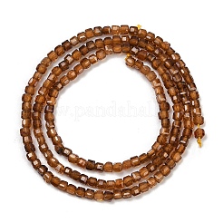 Natürlicher Granat Perlen Stränge&nbsp;G-M096-B03-01