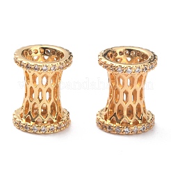 Pendentifs avec zircon cubiques à micro-pavés en laiton&nbsp;ZIRC-O044-15G