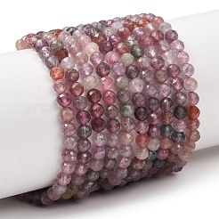 Fili di perle di spinello naturale multicolore&nbsp;GG-CBAA8F4-B08-4mm-A