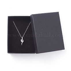 Ottone zirconi collane ciondolo&nbsp;NJEW-JN02619