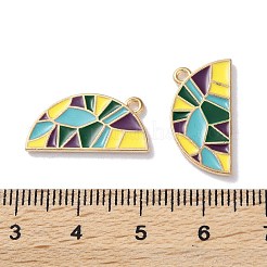 Emaille Anhänger Legierung&nbsp;ENAM-O001-11G-G