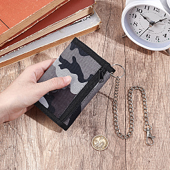 Porta carte in poliestere con catene staccabili&nbsp;AJEW-CY0003-19B
