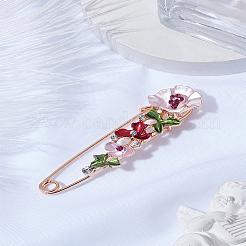 1 épingle de sûreté en forme de fleur&nbsp;JEWB-LP0004-68C