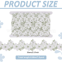 7.5 Yard Polyester-Spitzenbesatzband&nbsp;OCOR-FG0003-06B