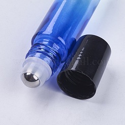 Botellas vacías de bolas de rodillo de aceite esencial de color degradado de vidrio de 10 ml&nbsp;MRMJ-WH0011-B01-10ml